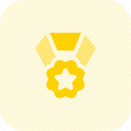 Flower, star, medal, two, rewards icon - Download on Iconfinder