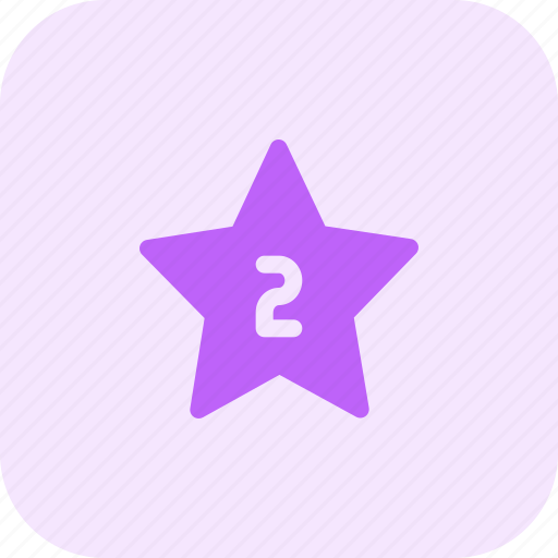 Star, two, rewards, favorite icon - Download on Iconfinder