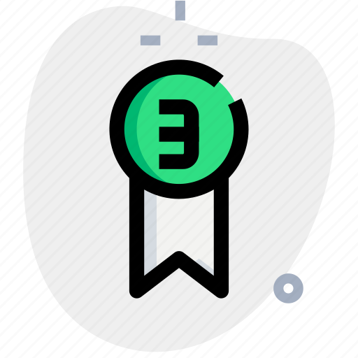 Bronze, emblem, two, rewards icon - Download on Iconfinder