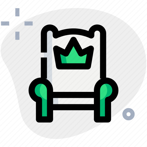 Crown, throne, rewards, royal icon - Download on Iconfinder