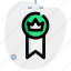 crown, emblem, two, rewards 