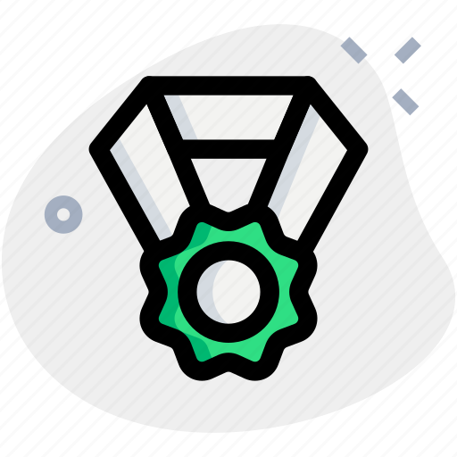 Flower, medal, two, rewards icon - Download on Iconfinder