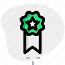 flower, star, emblem, two, rewards