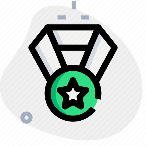 Star, medal, two, rewards icon - Download on Iconfinder