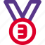bronze, medal, rewards, duo 