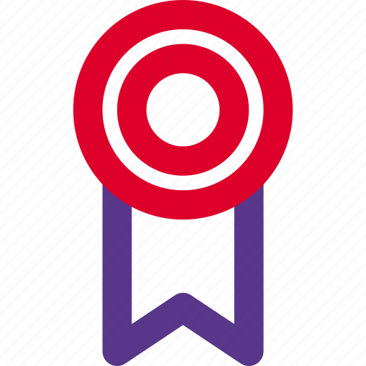 Circle, emblem, two, rewards icon - Download on Iconfinder