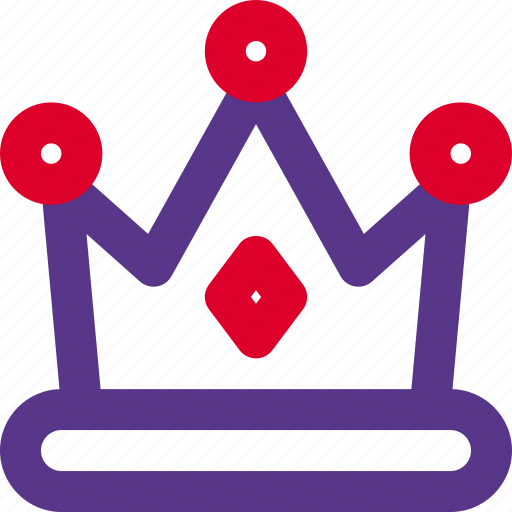Kingdom, crown, three, rewards icon - Download on Iconfinder