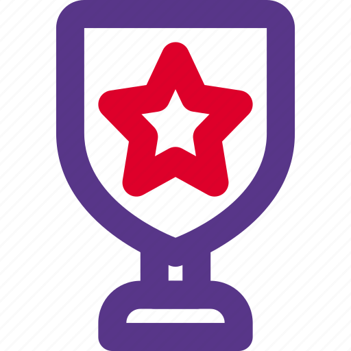 Star, shield, trophy, rewards icon - Download on Iconfinder