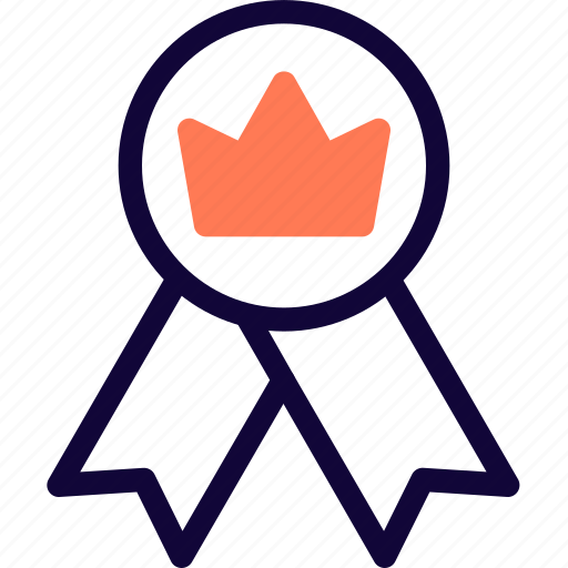 Crown, emblem, rewards, badge icon - Download on Iconfinder