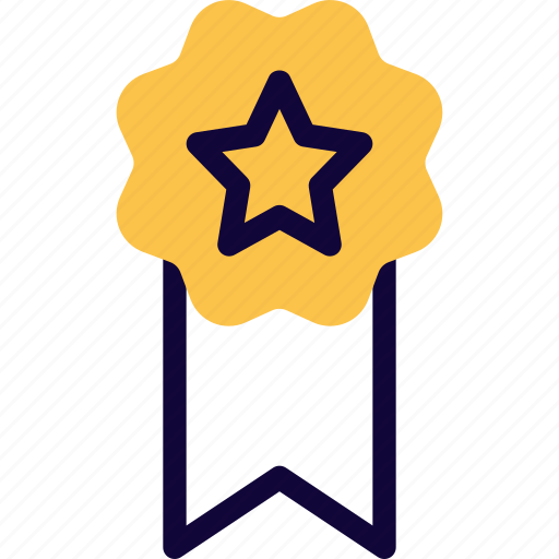 Flower, star, emblem, two, rewards icon - Download on Iconfinder