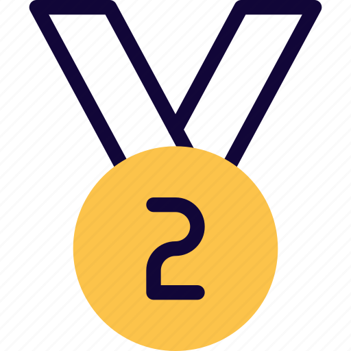 Silver, medal, rewards, winner icon - Download on Iconfinder