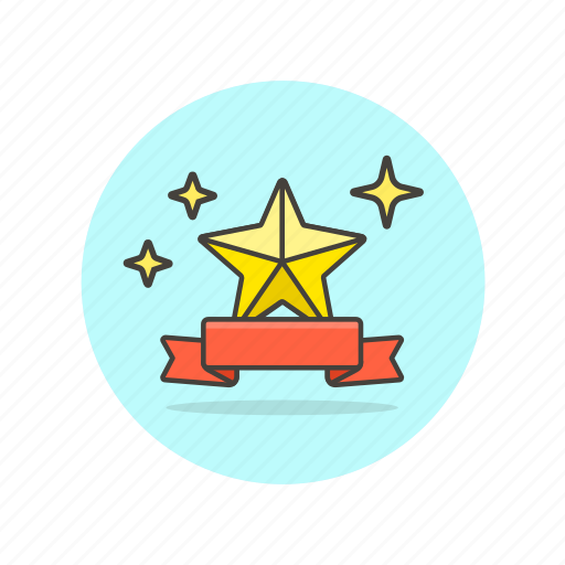 Banner, star, achievement, award, prize, reward, ribbon icon - Download on Iconfinder