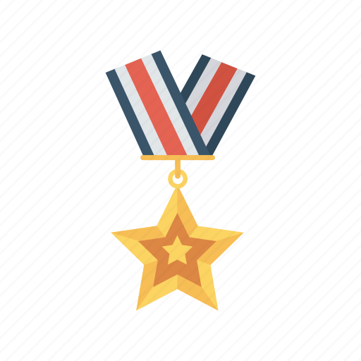 Award, medal, ribbon, star icon - Download on Iconfinder
