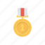 award, medal, prize, winner 