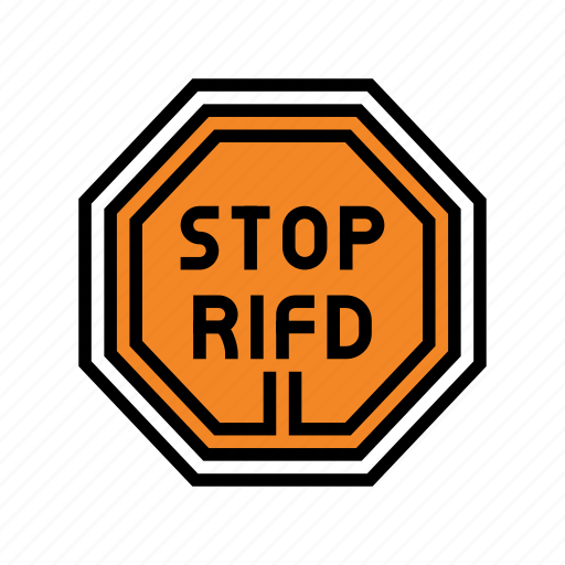 Stop, rfid, security, trinket, development, radio icon - Download on Iconfinder