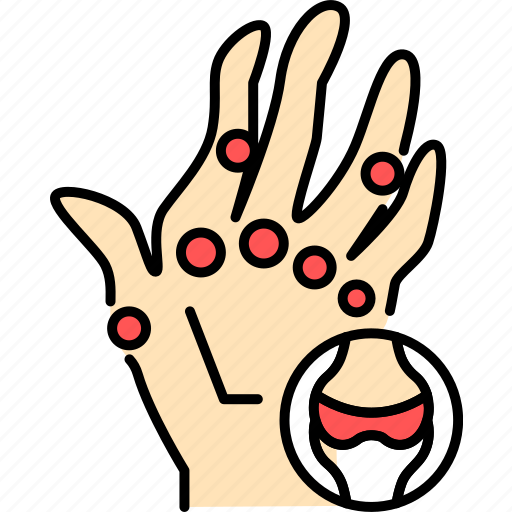 Rheumatoid, arthritis, hand icon - Download on Iconfinder