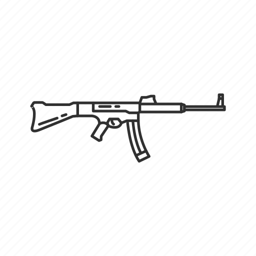 Army, guns, military, projectile, sturmgewehr 45, war, weapons icon - Download on Iconfinder