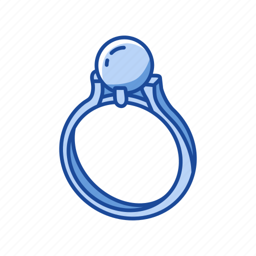Accessory, fashion, gem, jewelry, pearl, ring icon - Download on Iconfinder