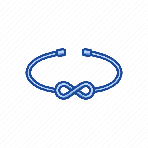 Accessory, bracelet, fashion, infinity bracelet, jewelry icon - Download on Iconfinder