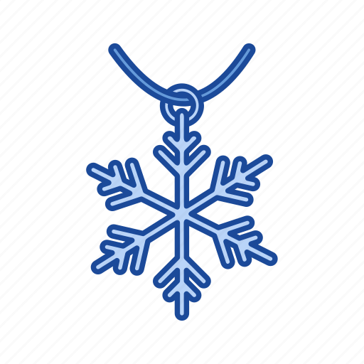 Accessory, fashion, jewelry, necklace, pendant, snowflakes, snowflakes pendant icon - Download on Iconfinder