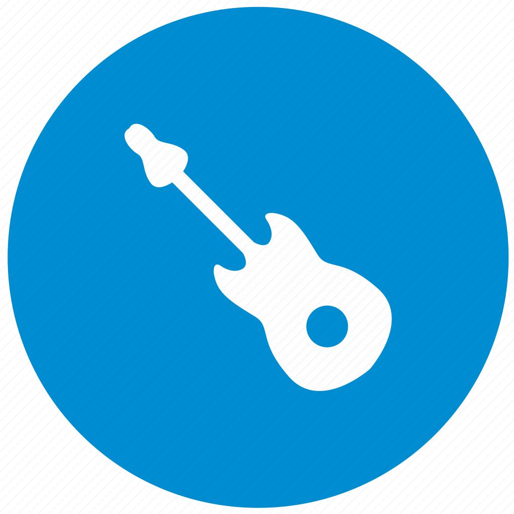 Music round. Значок гитары синий. Синие лого гитары. Картинка FC гитара синяя.