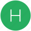 green, h, key, keyboard, letter 