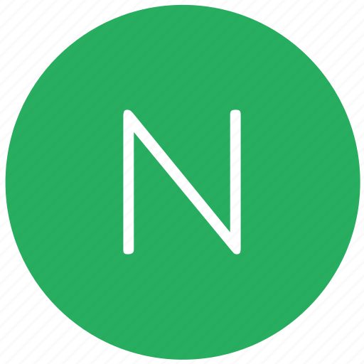 Green, key, keyboard, letter, n icon - Download on Iconfinder
