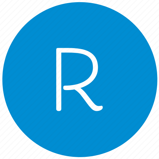 Key, keyboard, letter, r, round icon - Download on Iconfinder