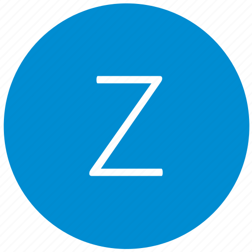 Key, keyboard, letter, round, z icon - Download on Iconfinder