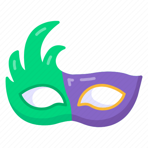 Party mask, masquerade mask, eye prop, carnival mask, festive mask icon - Download on Iconfinder