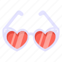 party glasses, heart glasses, heart spectacles, fashion glasses, heart sunglasses 