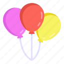 helium balloons, balloons, party balloons, birthday balloons, celebrations 