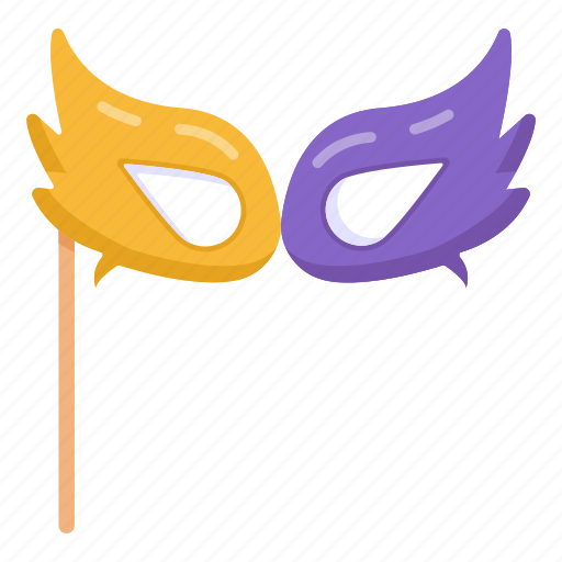 Party mask, masquerade mask, eye prop, carnival masquerade mask, festive mask icon - Download on Iconfinder