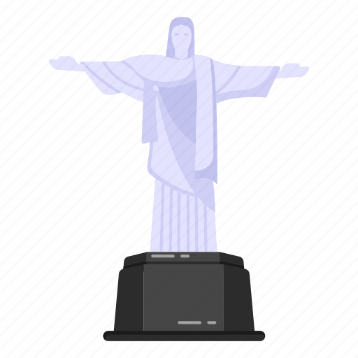 Jesus sculpture, jesus statue, statuette, monument, jesus memorial icon - Download on Iconfinder