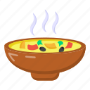 soup bowl, hot soup, food bowl, meal bowl, edible 