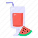 juice, watermelon drink, watermelon juice, beverage, juice glass