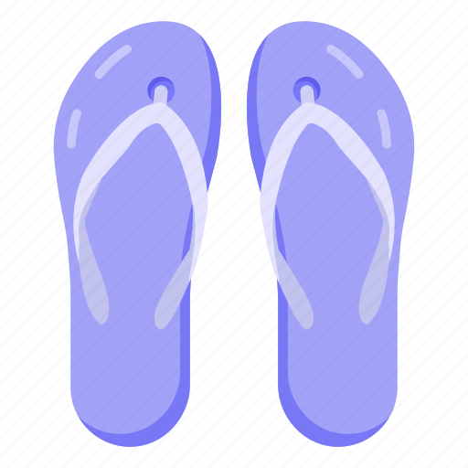 Footwears, flip flops, slippers, footgears, pair of slippers icon - Download on Iconfinder
