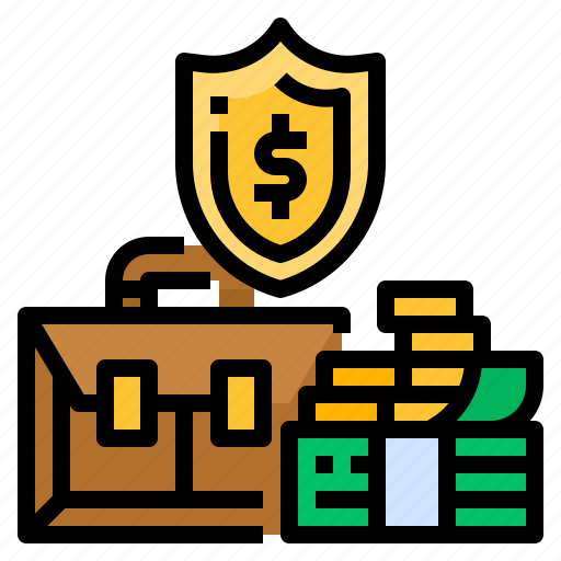 Briefcase, company, insurance, money, prevention icon - Download on Iconfinder