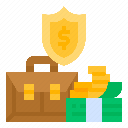 Briefcase, company, insurance, money, prevention icon - Download on Iconfinder