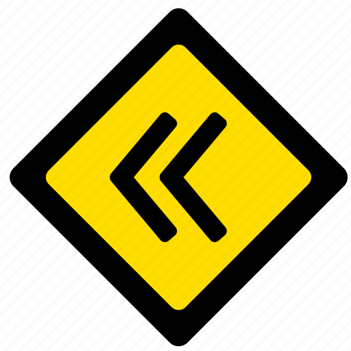 Arrow, attention, move, right, road, sign icon - Download on Iconfinder