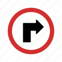 arrow, right, right turn