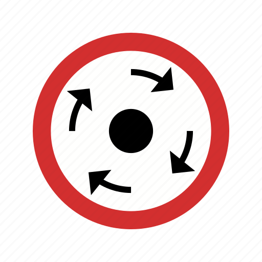Circle, roundabout, sign icon - Download on Iconfinder