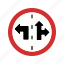 control lane, road, sign 