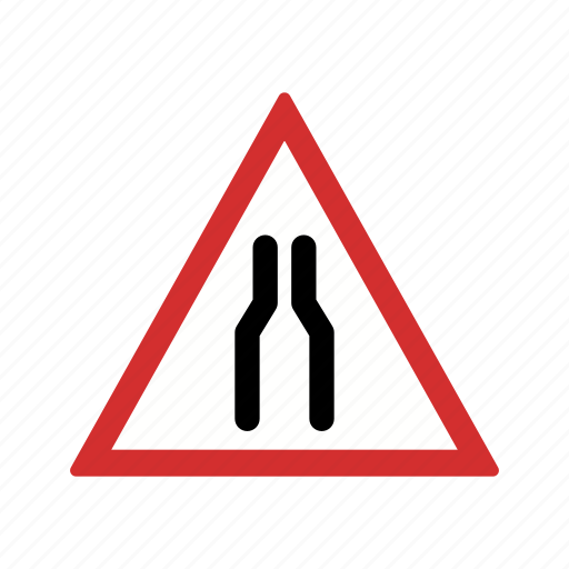 Carriageway, narrow, narrow carriageway icon - Download on Iconfinder