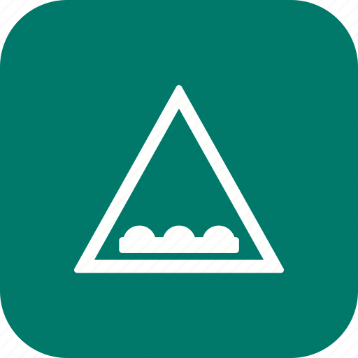 Danger, dips road, road icon - Download on Iconfinder