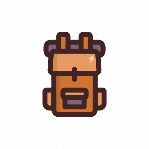 Backpack, bag, holiday, road trip, travel icon - Download on Iconfinder