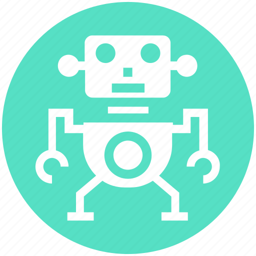 Cute, friendly, robot, science, space icon - Download on Iconfinder