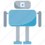 android, cartoon, cute, cyborg, humanoid, mascot, robot 