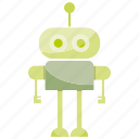 android, cartoon, cute, cyborg, humanoid, mascot, robot