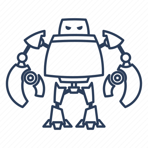 Robot, ia, ai, cyborg, cute, crabbot, artificial intelligence icon - Download on Iconfinder